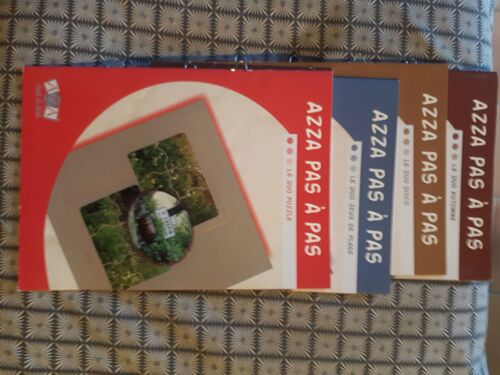 Lot De 4 Livrets Azza Pas À Pas.