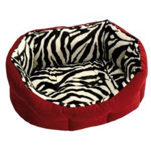 Corbeille Motif Zèbre Pour Chien - L. 75cm