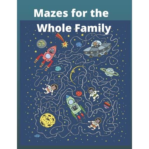 Mazes For The Whole Family: Mazes For Adults