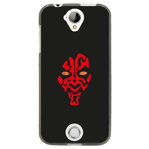Coque souple pour Acer Liquid M330 avec impression Motifs Dark rouge