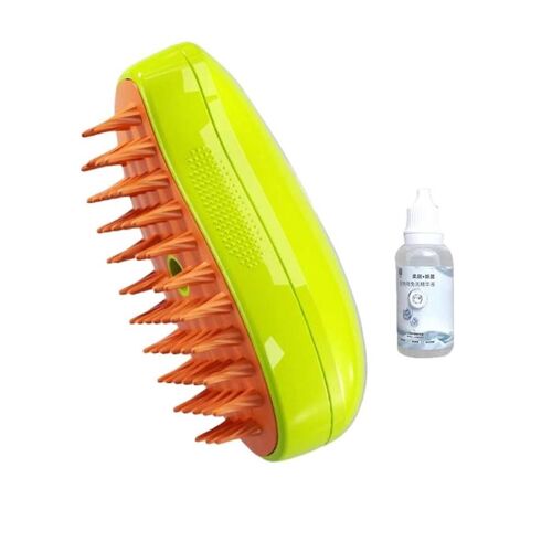 Brosse À Vapeur Pour Chat, Brosse À Vapeur Pour Chat Avec Essence Sans Rinçage, Brosse À Vapeur Pour Chat Pour Chat, Brosse À Vapeur Multifonctionnelle Pour Chat B
