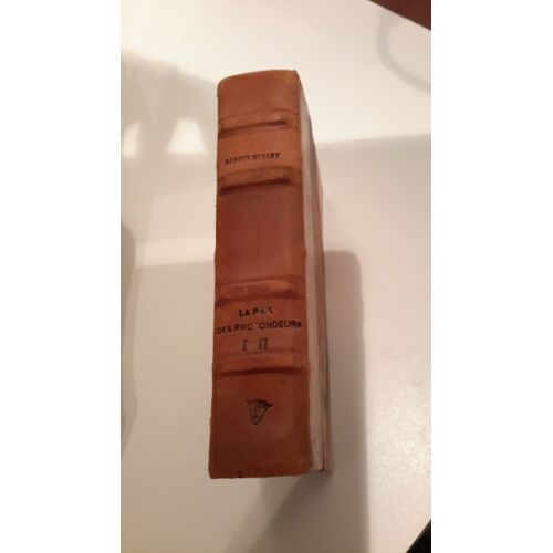 La Paix Des Profondeurs Tomes 1 & 2