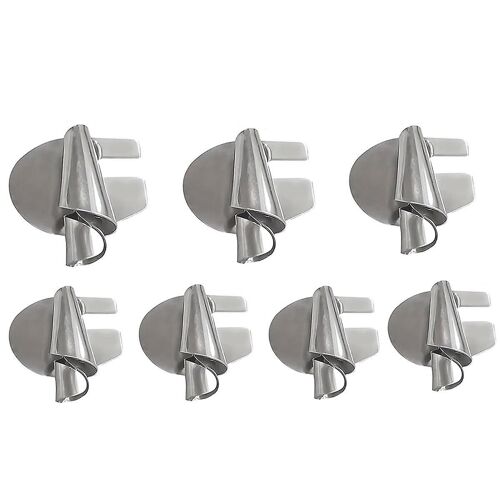 Pack De 7 Pieds D'ourlet Roulé À Coudre Universel - Accessoire Roulé Professionnel Pour Accessoires De Machine À Coudre, (7 Tailles)