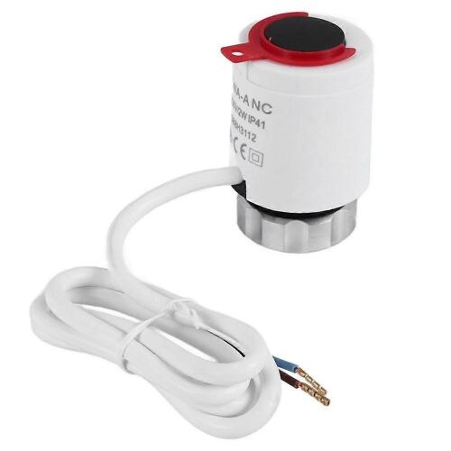 Actionneur thermique électrique 230V normalement fermé NC M30x1.5mm pour chauffage par le sol Vanne de radiateur thermostatique TRV
