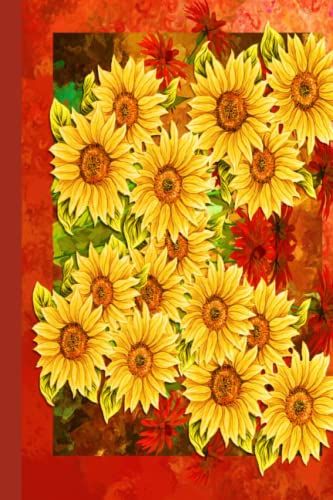 Sunflower Notebook Small: Composition Notebook Wide Ruled, Sunflower Design, For Women Kids Teens Boys Girls School Home Or Business