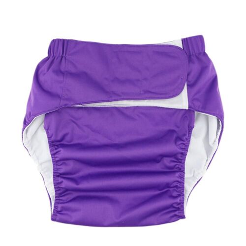 Couche Adulte Super Réutilisable Pour Les Personnes Âgées Et Handicapées, Taille Réglable Incontinence Imperméable À L'eau Pa 