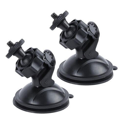 2x Support De Support De Support De Ventouse De Pare-Brise De Voiture Pour Caméra De Clé De Voiture Action Cam
