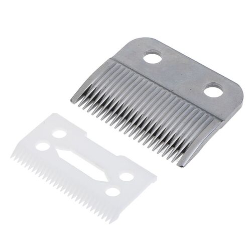Tondeuse Électrique Pour Salon De Coiffure, 2 Pièces, En Céramique, Avec Fond En Métal, Pour Wahl, Machine À Couper Les Cheveux, Accessoires