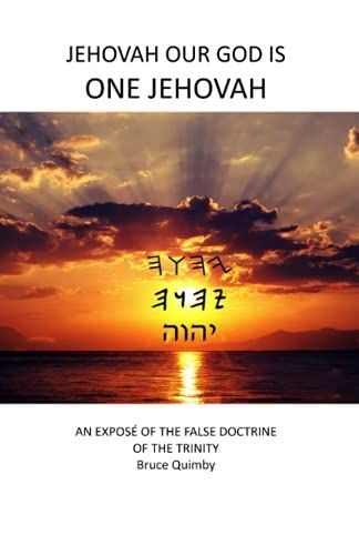 Jehovah Our God Is One Jehovah