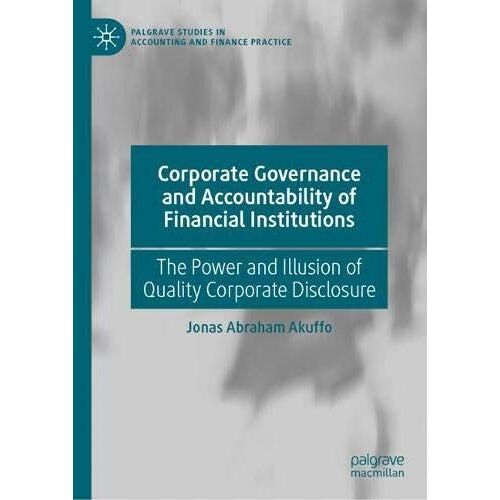 Corporate Governance And Accountability Of Financial Institutions