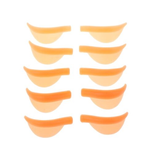 Applicateur De Faux-Cils En Silicone, 5 Paires/Paquet, Outils De Maquillage 