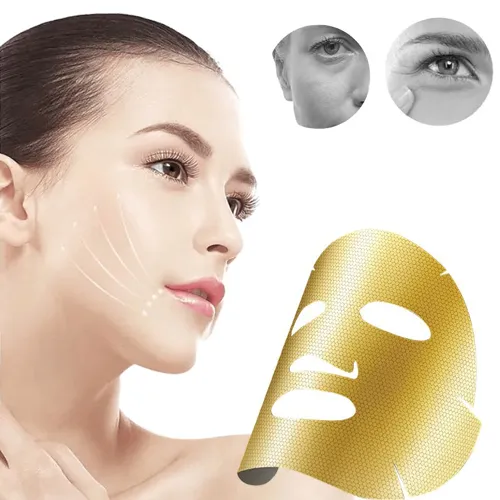 Masque Hydratant En Forme De Nid D'abeille Pour La Peau, 24k, Couche De Niacinamide, Hydratant, Raffermissant, Éclaircissant, Anti-Rides, Soins Pour La Peau 