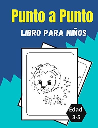 Punto A Punto Libro Para Niños Edad 3-5