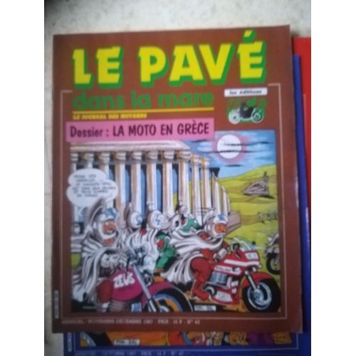 Le Pave Dans La Mare 43 De 1987 Bmw R100rs,Kawasaki Rx1000,Suzuki Dr125