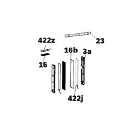 Carte électronique module led ( repère 422J ) Frigo Réfrigérateur Congélateur (49125001 HAIER)