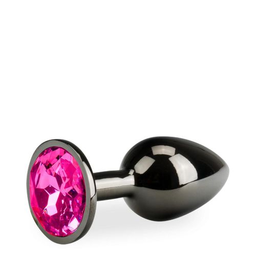 Bijou Anal Rosebud Gun Metal Taille S 50g
