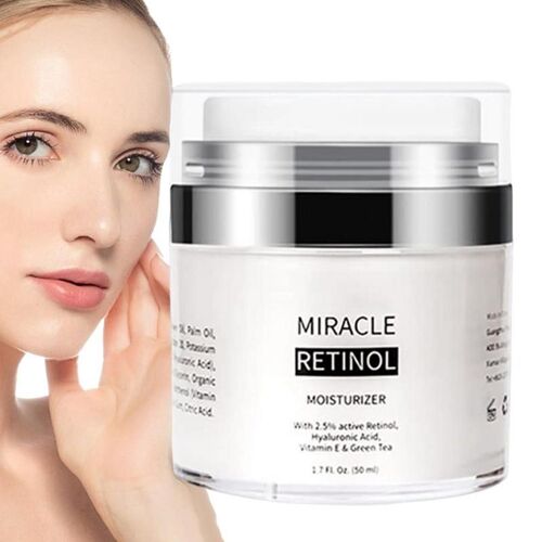 Crème Hydratante Pour Le Visage Au Rétinol, Éclaircissante Et Lisse Pour La Peau Foncée 