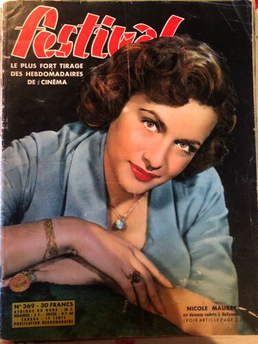 Revue Festival N° 369 Nicole Maurey