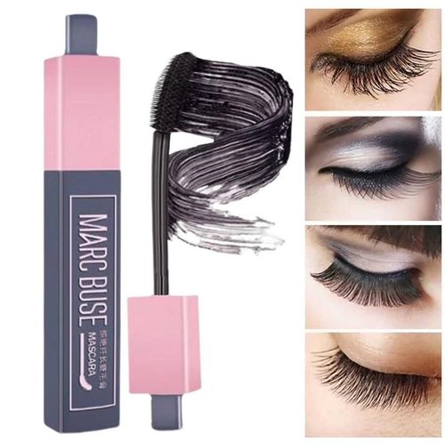 Mascara Noir À Effet D'extension De Cils Longue Durée, Tube De Maquillage, Formule De Degré D'eau, Outil D'extension De Cils 
