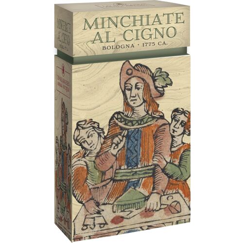 Minchiate Al Cigno: Bologna Ca 1775 Limited Edition - 97 Full Colour Tarot Cards And Instructions