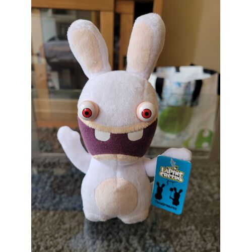 Jouet Peluche Les Lapins Crétins - Lapin Crétin Transformable 18 Cm - Ubisoft