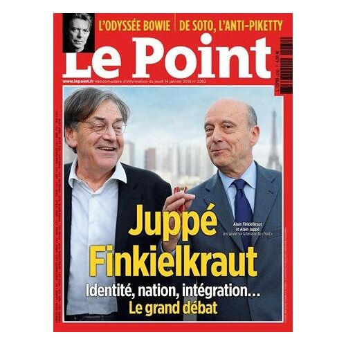 Le Point 2262 : Juppé-Finkielkrault : Le Grand Débat