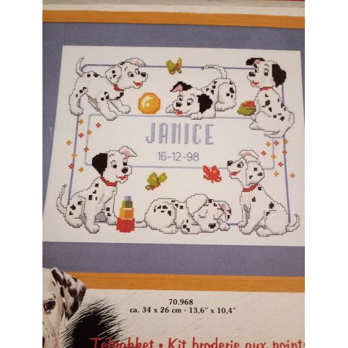 Grille Point De Croix Compté 101 Dalmatiens