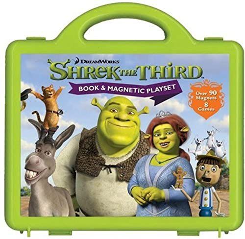 Shrek The Third Book And Magnetic Play Set