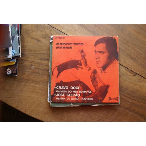 Francisco Pedro Cravo Doce /Gaivota Do Meu Romance/Jose Falcao Menina De Olhar Travesso 45t Estudio Eep 50.323