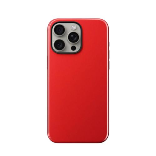Coque Pour Iphone 15 Pro Max Magsafe Antichocs Modèle Sport Nomad Rouge