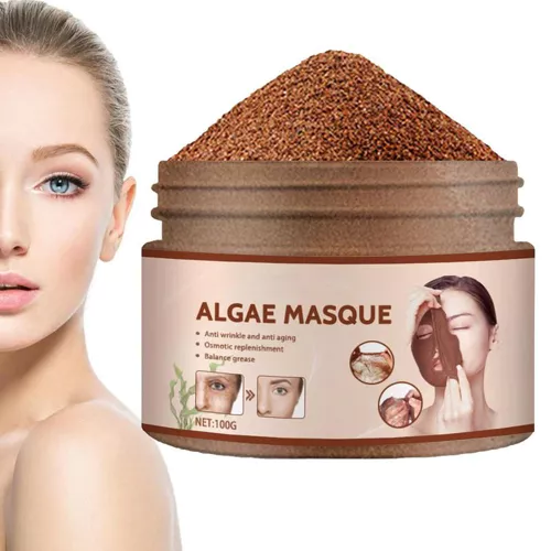 Algues Masque Profond Nettoyage D'algues Couverture De Visage Pour Femmes De Raffermissement Du Visage Nettoyant Visage Blanchissant Soin Pour L'équilibre Eau Huile Et 