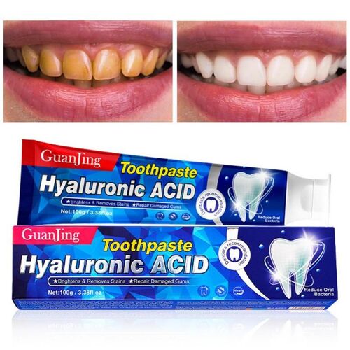 Dentifrice Réparateur À L'acide Hyaluronique, Soulage Les Problèmes De Gencives Et De Tissus Mous