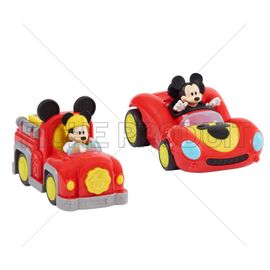 MICKEY MOUSE Mickey  Véhicule & Figurine 7,5 cm articulée - Asst