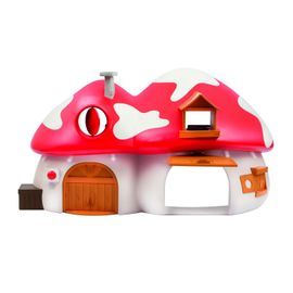 Smurfs- Puffi Les Schtroumpfs - Caserne De Pompier Avec Figurine