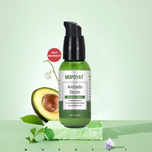 Sérum D'avocat Aux Propriétés Excellentes, Hydratant, Reconstituant Et Réparant La Peau, Essence, Nourrissant, 50ml 