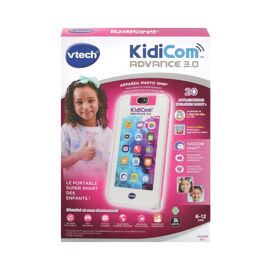VTECH KidiCom Advance 3.0 blanc/rose - Smartphone pour enfants