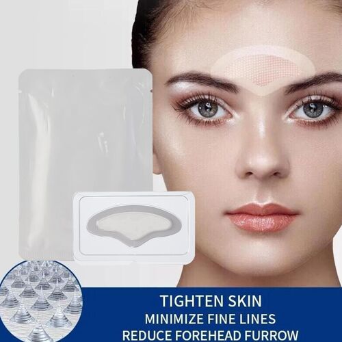 Masque Facial À Micro-Aiguilles À L'acide Hyaluronique, Masque Anti-Raffermissement Des Lignes Frontales, Traitement Des Rides, Autocollants Anti-Ag E0e0 