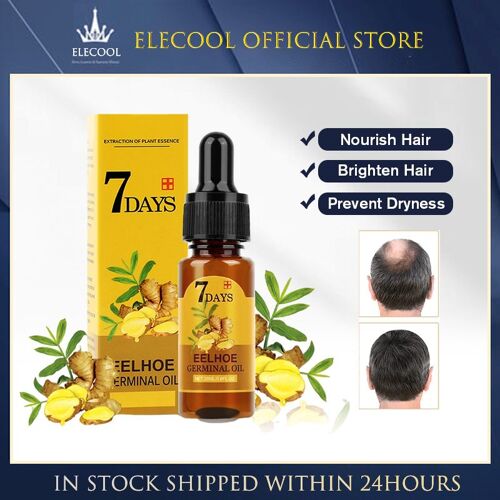 Huile Essentielle De Gingembre Pour La Croissance Des Cheveux Endommagés, Produit Pour Prévenir La Perte De Cheveux 