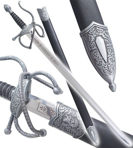Rapiere Epee Sabre Decoration + Fourreau