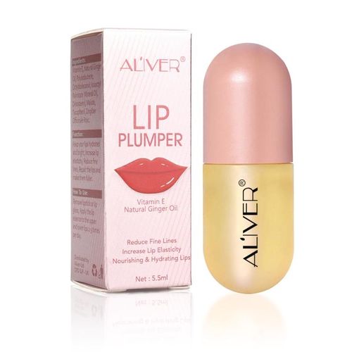 Brillant À Lèvres Repulpant, 1 Pièce, Hydratant, Rehausseur, Réduit Les Ridules, Soin, Sérum, Teinte, Cosmétiques, Tslm1 