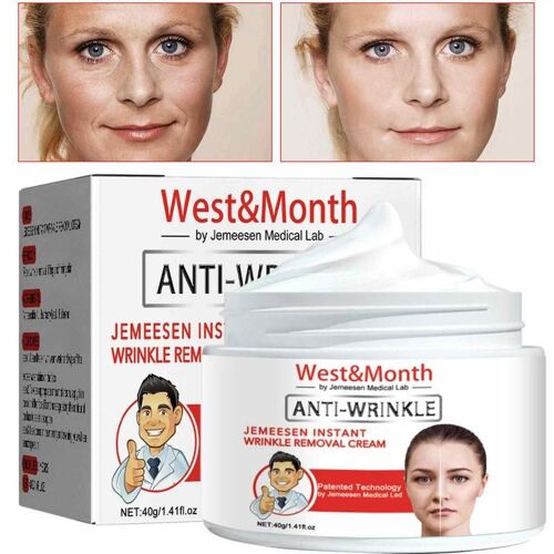 Crème Anti-Âge Pour Le Visage, 40g, Anti-Rides, Anti-Taches, Réduit Les Pores 