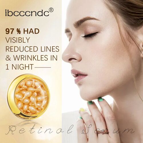 30 Capsules Rétinol Essence, Pour Éclaircir La Peau, Ridules, Anti-Âge, Suppression Des Rides, Réparation