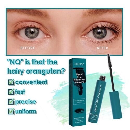 Mascara Imperméable À Séchage Rapide, Brosse Ultra-Fine, Extension De Cils, Bouclage, Cosmétiques Pour Les Yeux 