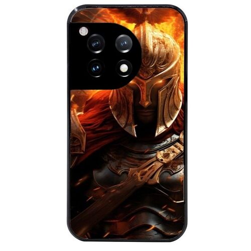 Coque Noire Pour Oneplus 12 Spartan Et Phenix
