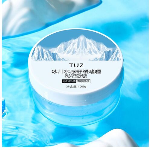 Gel Refroidissant Et Rafraîchissant Pour Le Visage Et Le Corps, 100g, Récupération Après Un Coup De Soleil 