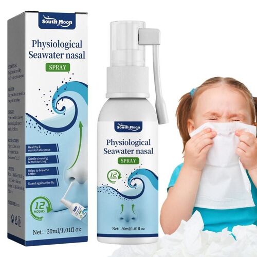 Spray Hydratant Pour Bébé, Solution Pour Adoucir Les Voies Nasales, Soulager La Congestion Nasale, Nez Qui Coule, Sécher En Douceur 