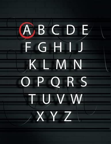 A: Personalized Gift Idea, Monogram Initial A Notebook, Writing Notebook With Personal Name A Initial Journal Cover, 8,5x11 Inch