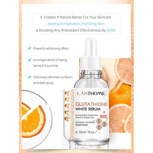 Sérum Blanc Au Glutathion, 30g, Hydrate La Peau Et Régule La Peau, Contrôle La Sécrétion De Sébum, Huile Et Resserre Les Pores, Soins Du Visage 