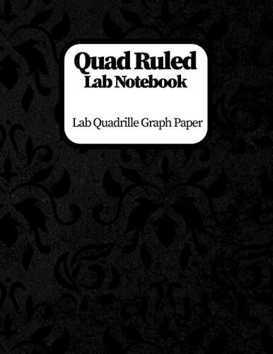 Quad Ruled Lab Notebook: Lab Notebook Laboratory Notebook For Graduate Student Researchers, With Table Of Contents, 8.5 X 11-Inch Notebook With 120 ... Physics, Biology, Laboratory Notebook, 5x5