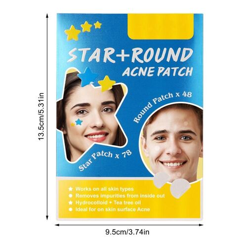Patch De Boutons Invisibles Pour Le Visage, Autocollants À Effet Rapide, Patchs Nettoyants, Outils De Beauté, Dissolvant De Boutons, Soins De La Peau Du Visage 